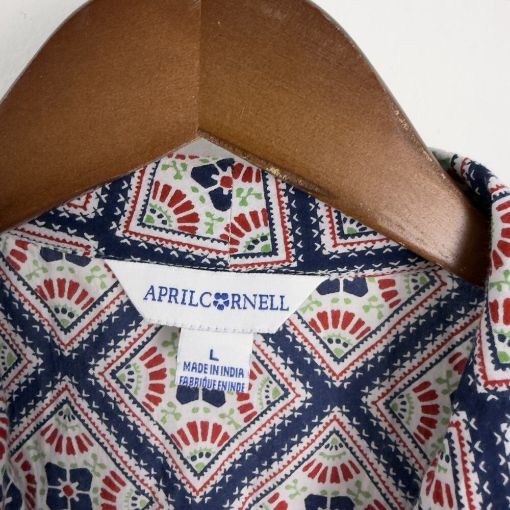 April Cornell Tile Print Day Dress - Picture 4 of 7